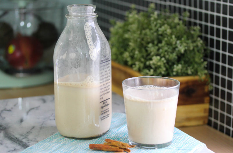 Spiced Sprouted Quinoa Milk