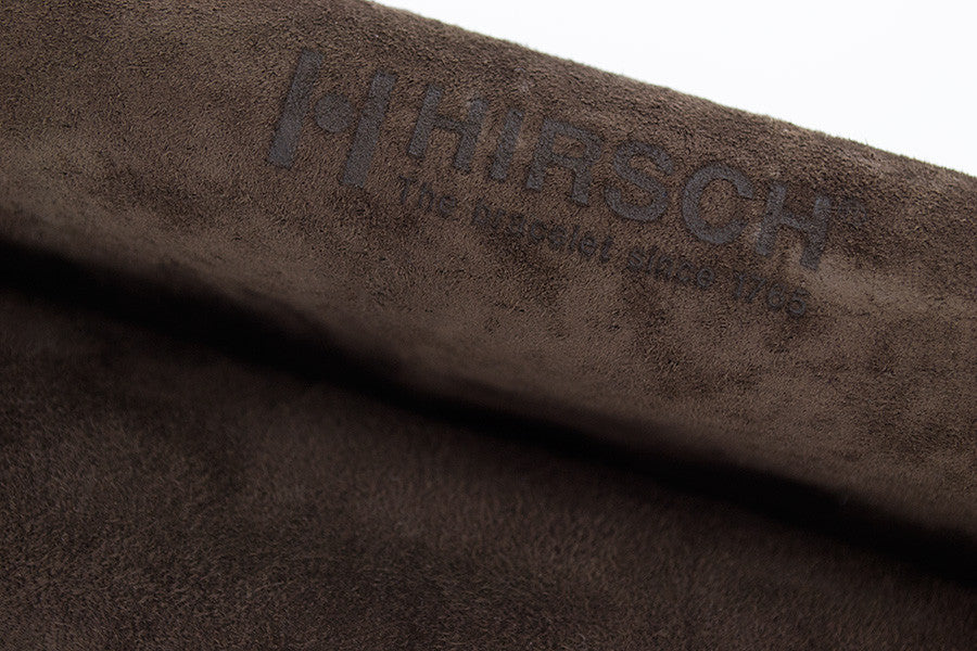 Hirsch Genuine Alligator Watch Case in BROWN