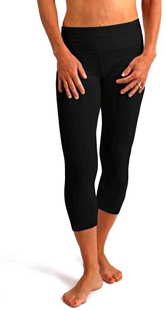 Women's Bamboo Viscose/Cotton Capri Style Leggings – Spun Bamboo