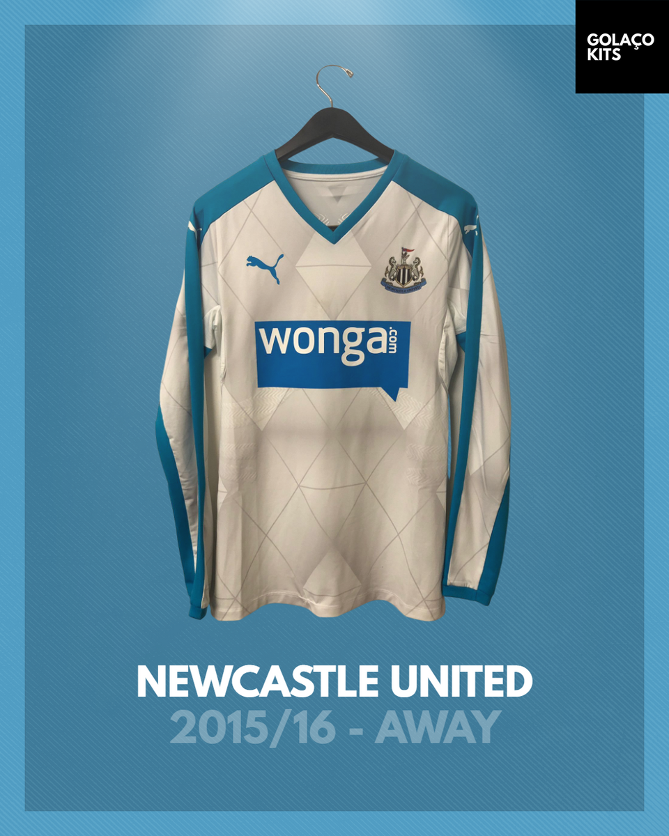Oh Garderobe Maak avondeten Newcastle United 2015/16 - Away - Long Sleeve *BNWOT* *PLAYER ISSUE* –  golaçokits