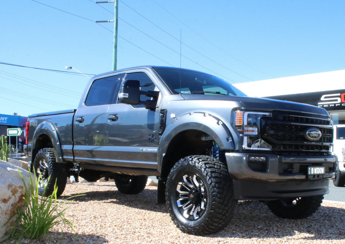 2022 F250 Black Widow Limited Edition in Carbonized Grey by SCA Perfor