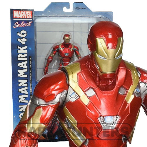 marvel select iron man mark 46