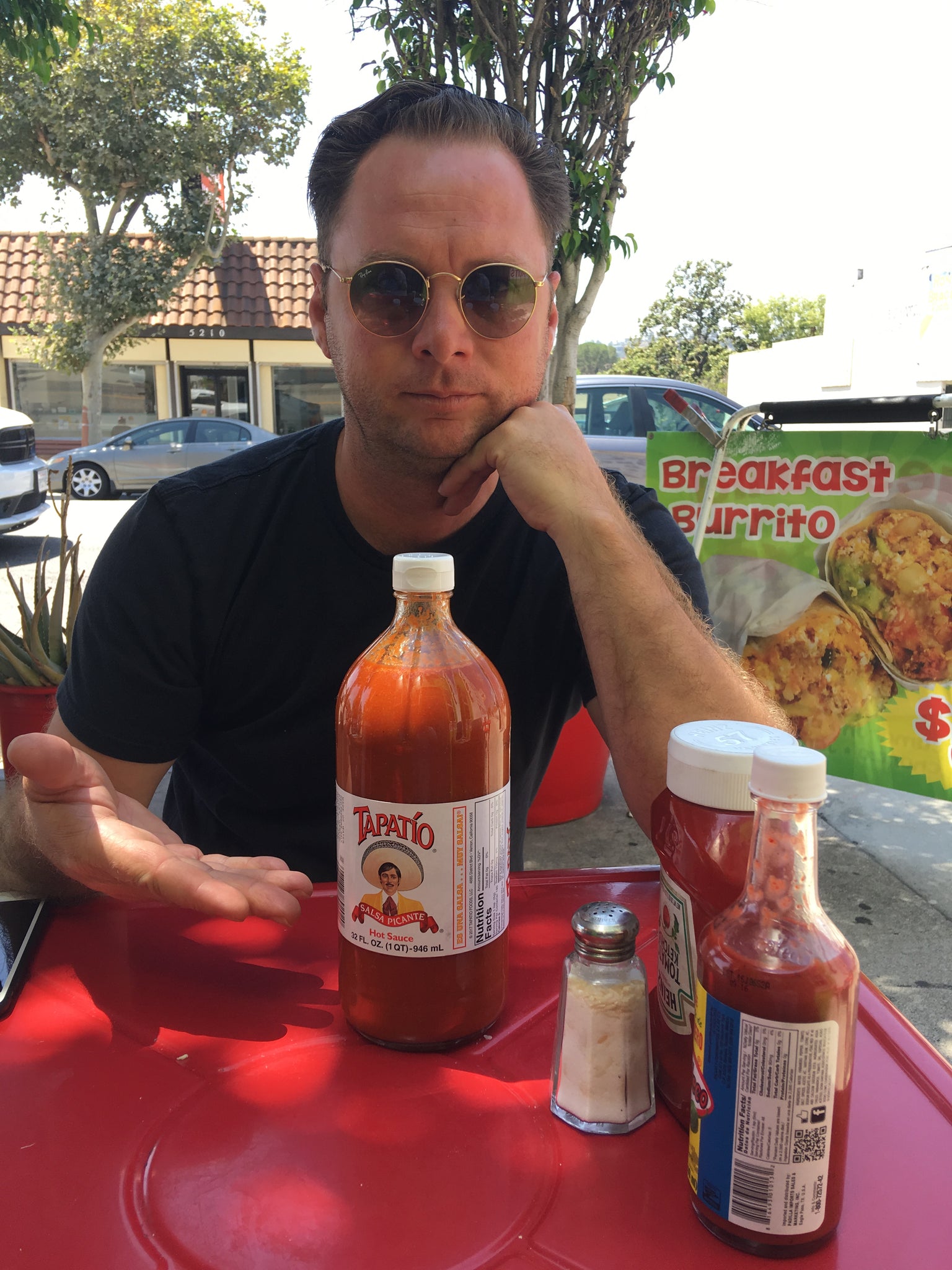 Ian and the large Tapatio