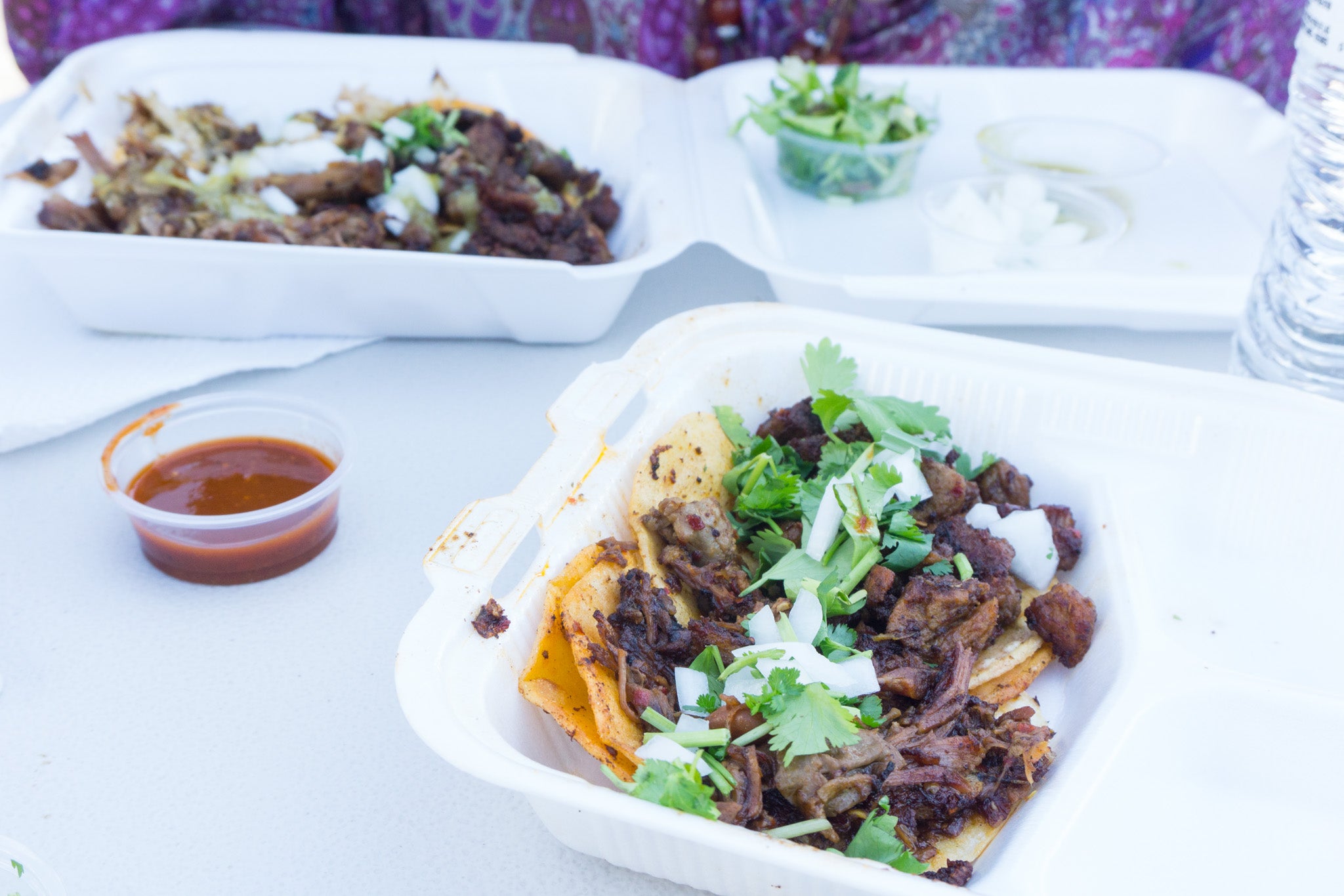 Old LA Farmers Market Highland Park- Tacos La Mexicana Carne Asada