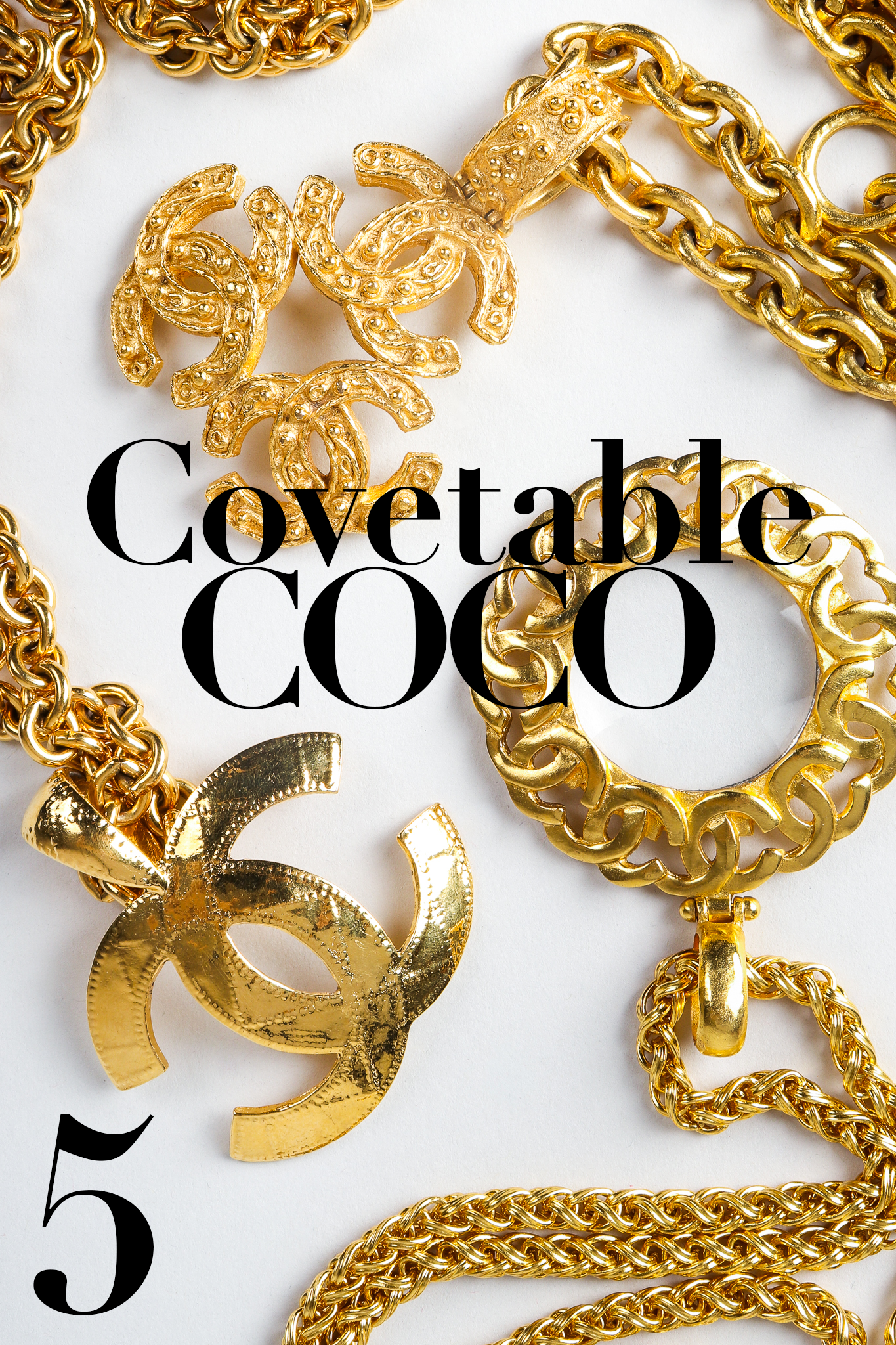 Recess Dresscode No-Regifting Guide 2019 #5-Covetable Coco: three gold chanel pendants