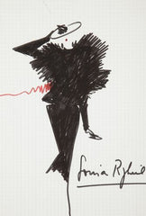 Recess Dresscode Sonia Rykiel Sketch Black Dress