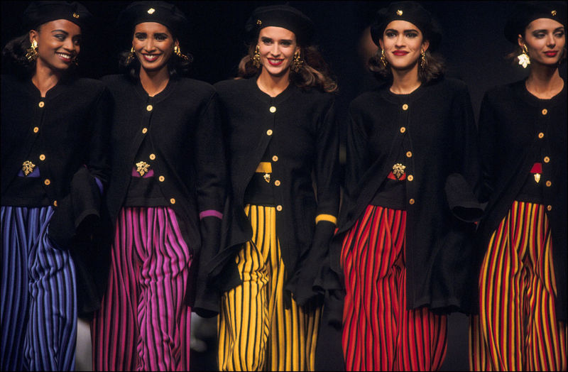 Recess Dresscode Five Supermodels Sonia Rykiel Runway Fashion Show