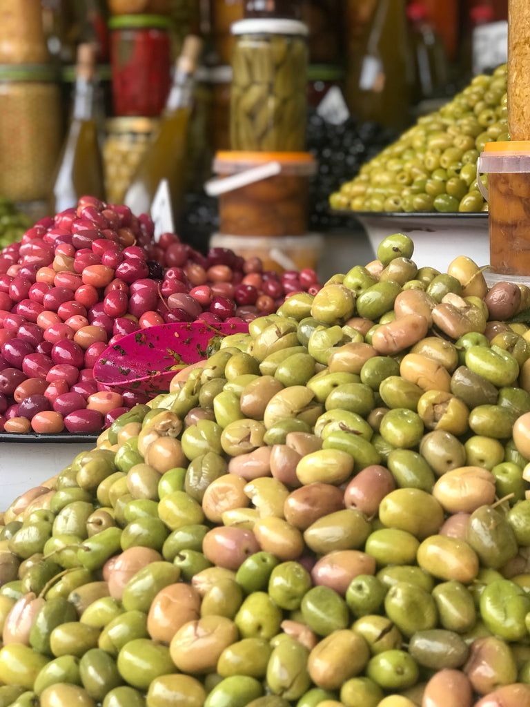 Recess Los Angeles RecessAbroad Marrakech Morocco olives souks