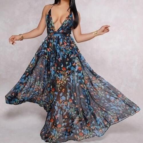 beautiful chiffon dresses