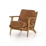 Caramel coloured Puebla lounge chair 