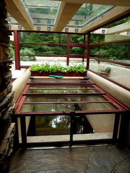 Fallingwater Skylight to Stairs