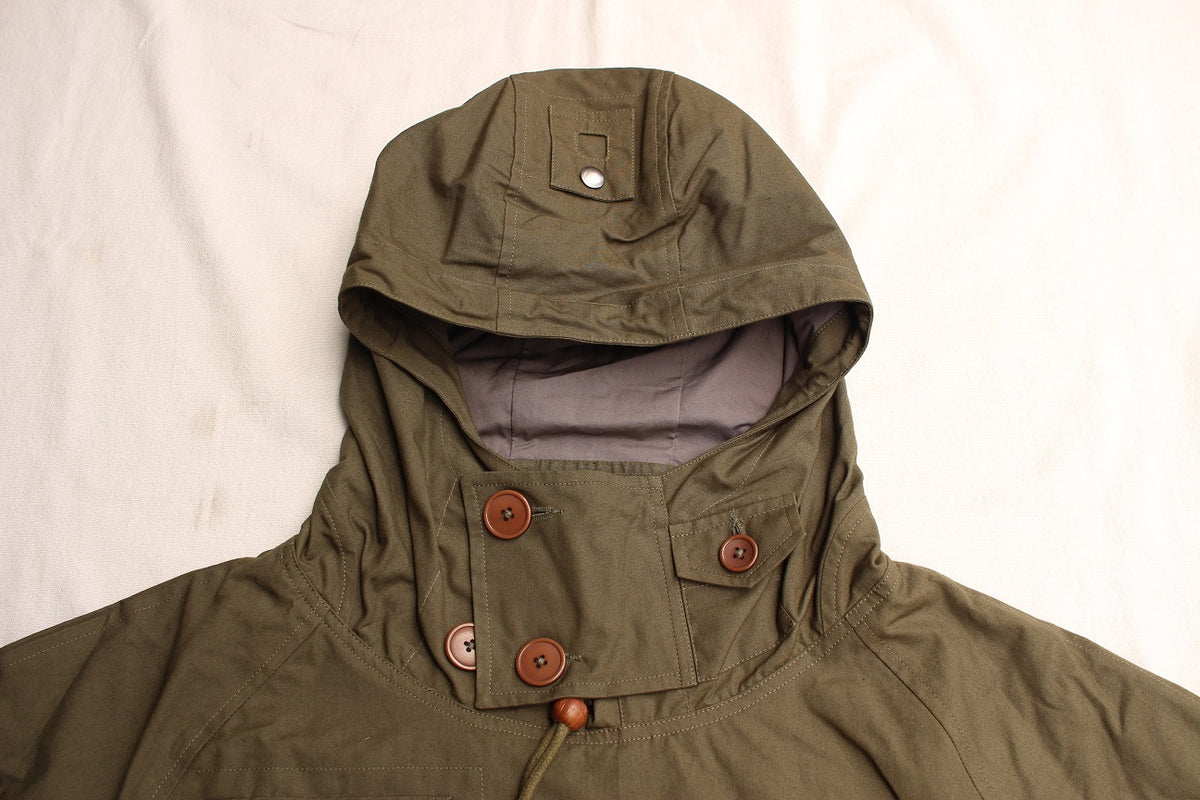 HAWKWOOD MERCANTILE / CANOEIST SMOCK (OLIVE VENTILE