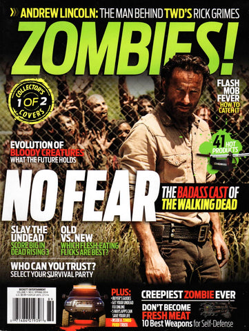 Zombies Magazine Spring 2014 - Collector Cover 1
