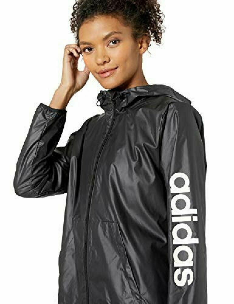 adidas women's linear windbreaker