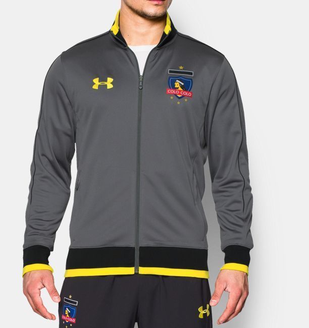 fuegos artificiales centavo Hectáreas Under Armour Men's Colo Colo Gray Track Jacket Full Zip Sizes XL, L – Team  MVP Sports