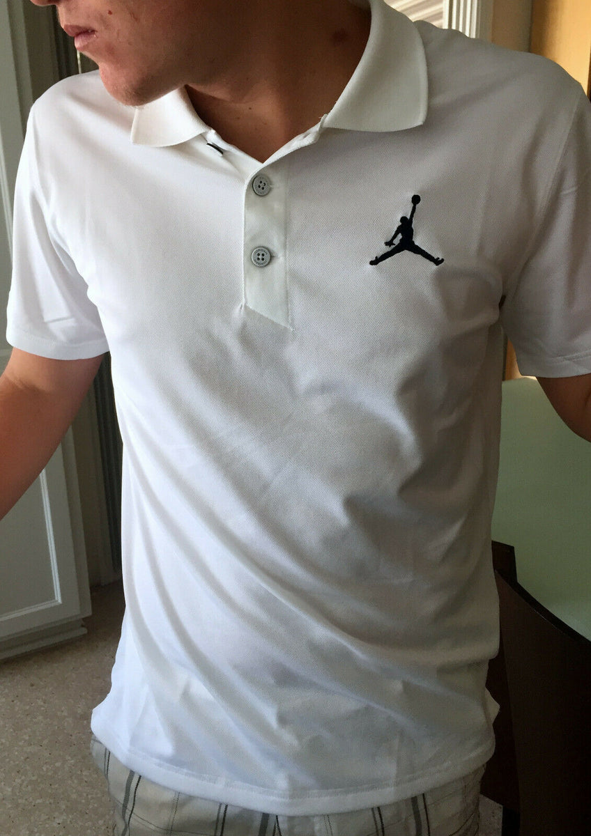 jumpman golf polo