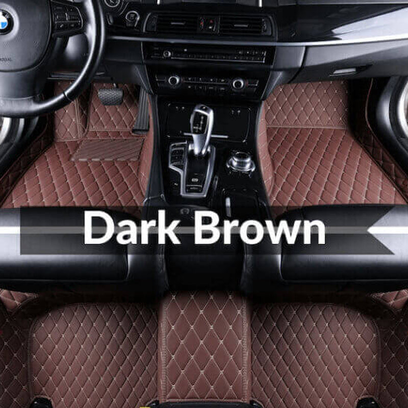 Chitu Custom Car Floor Mat In Leather Diamond Stitching Recruiting