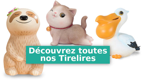 voir toutes les tirelires de la boutique peggybank