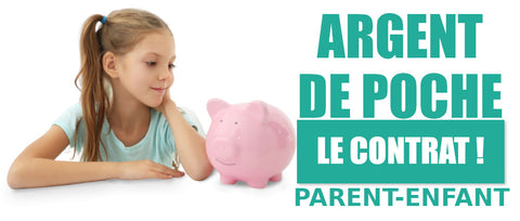 contrat argent de poche parent enfant