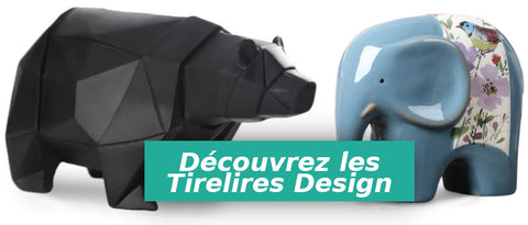 collection tirelires adultes design