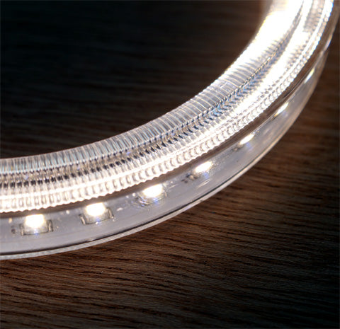 Lense for 120mm 4.5" White LED Headlight Ring for Car & PC Case Mod