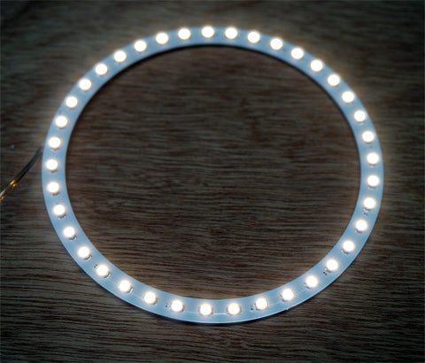 Find and Buy 120mm 4.5" White LED Headlight Ring for Car & PC Case Mod