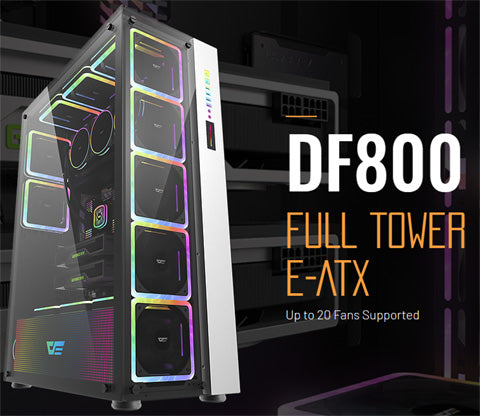 Find and buy the new darkflash DF-800 full tower for RGB gaming PC