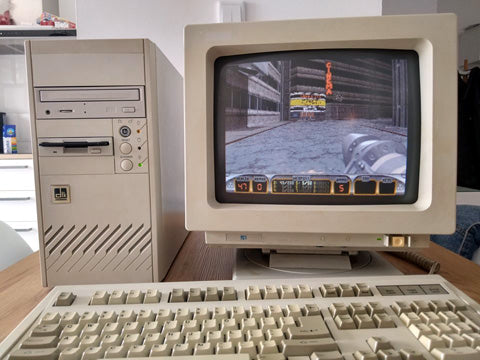 Find and shop buy retro vintage Pentium gaming PC build from 90's