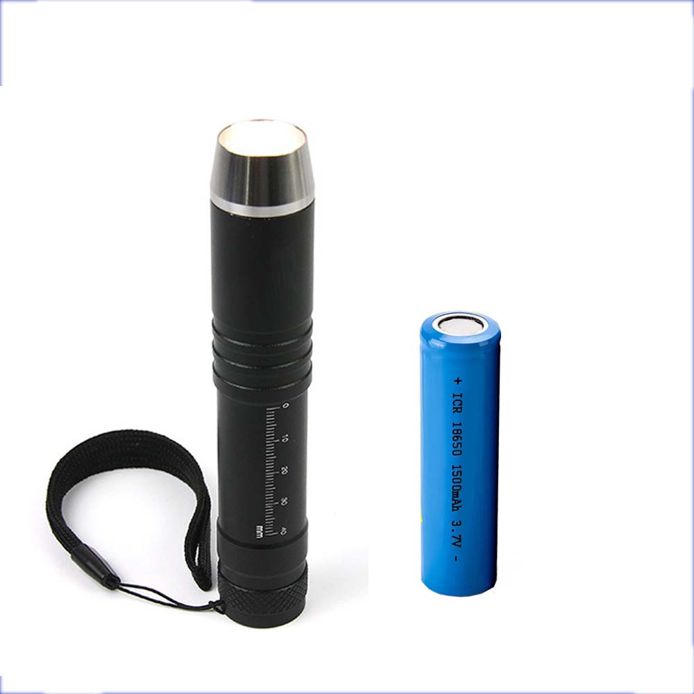 15W 365NM Ultraviolet UV LED Flashlight Blacklight Pet Urine Inspection Torch 