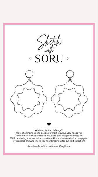 sketch with soru jewellery design your own hoop template guide