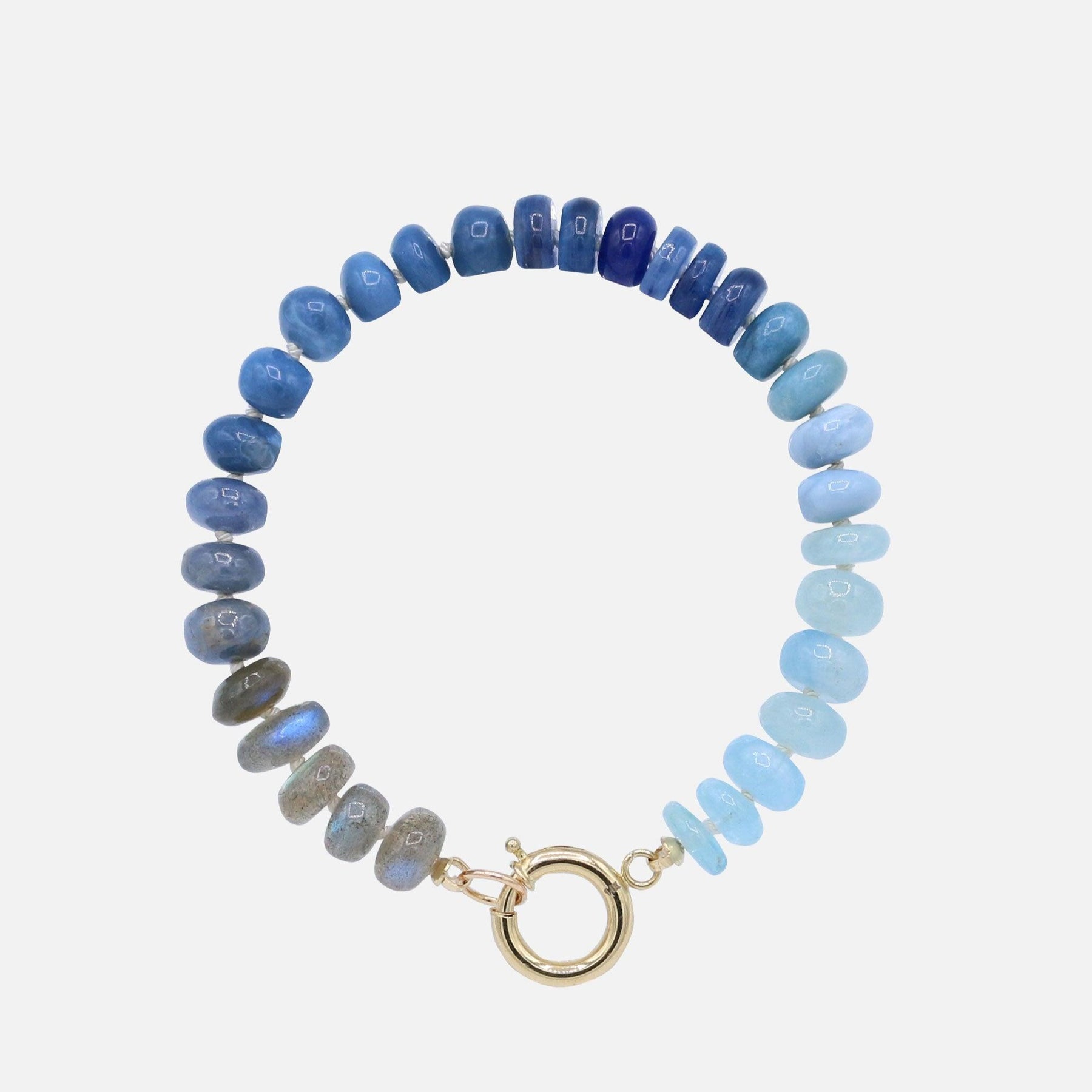 Bold Denim Rainbow Bracelet - Encirkled Jewelry - At Present