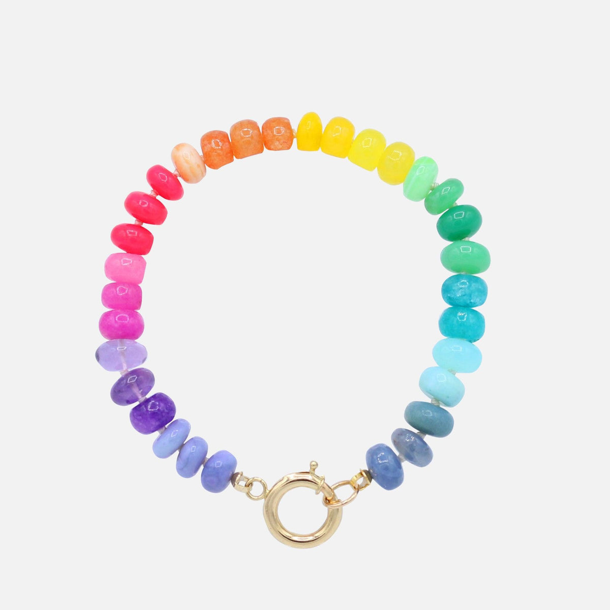 Bold Neon Rainbow Bracelet - Encirkled Jewelry - At Present