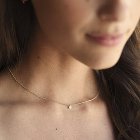 Diamond Dust Necklace - Ariel Gordon Jewelry - At Present