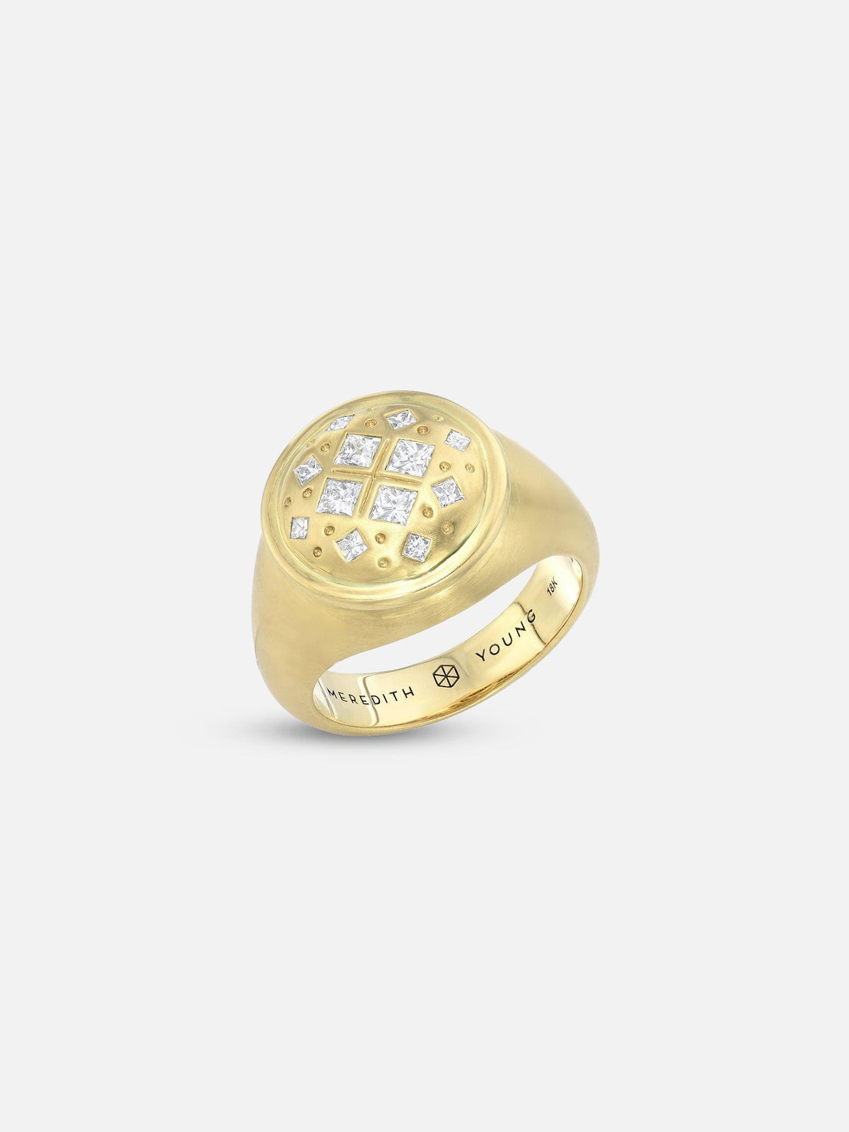Diamond Pinky Ring - Meredith Young - At Present