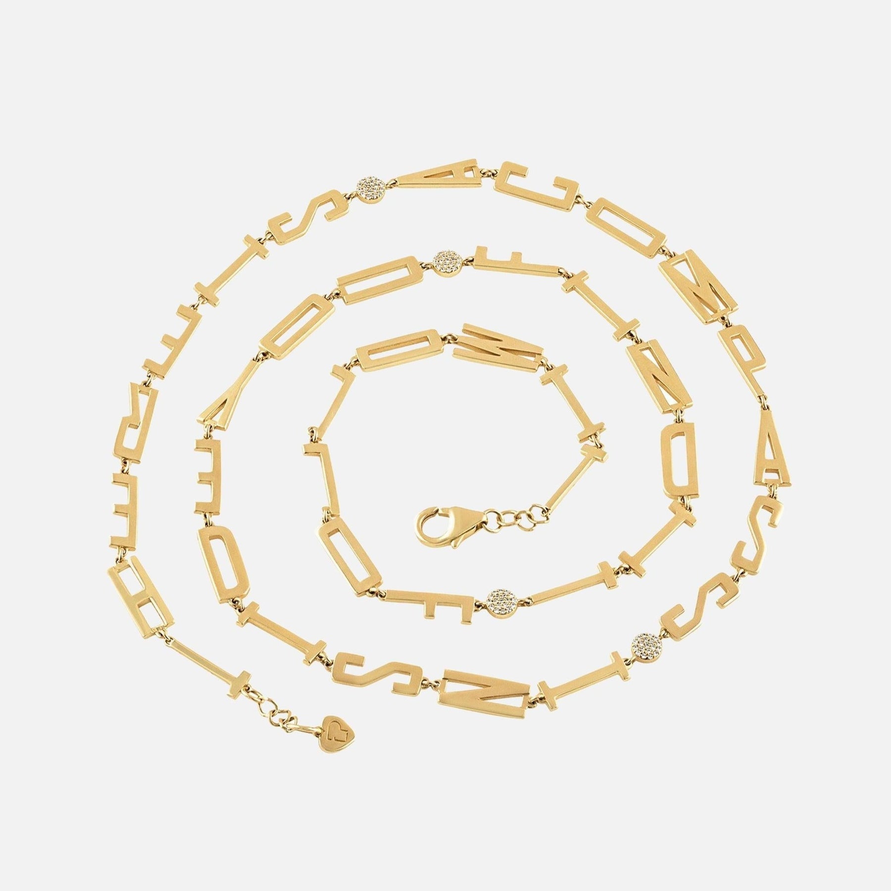 Eden Presley Golden Mantra Necklaces 9