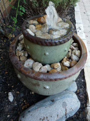 Water Bubbler With Rocks