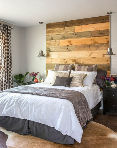 Reclaimed Wood Headboard