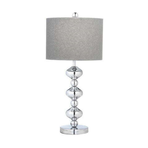 Lamp With Silver Accents