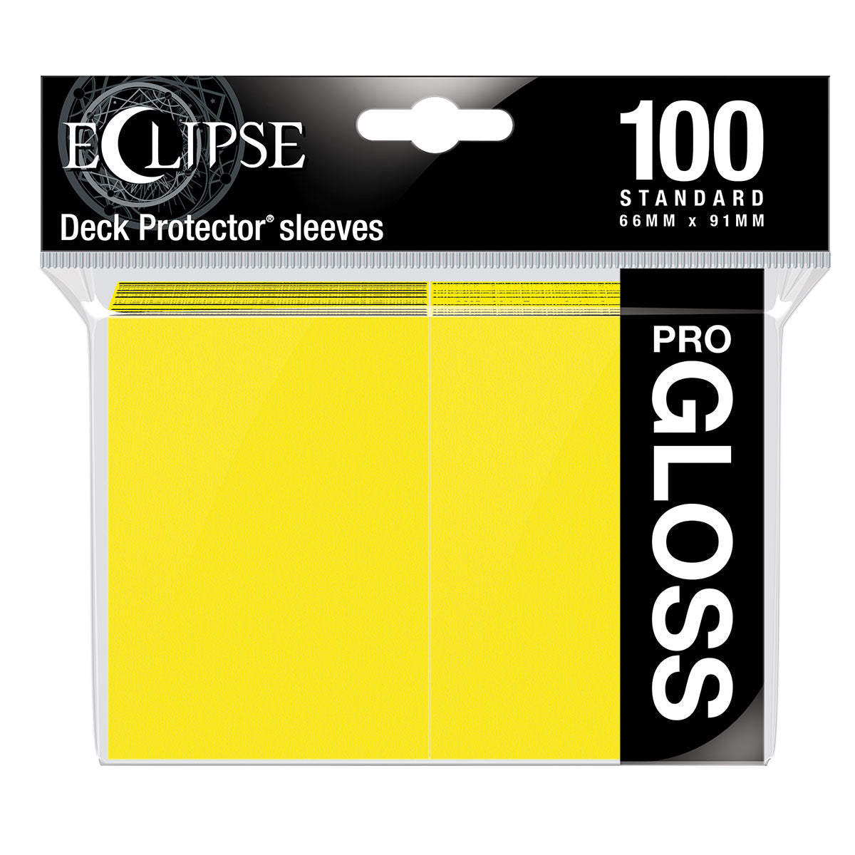 100 UPI15604 Ultra Pro Eclipse Gloss Standard Sleeves: Apple Red 