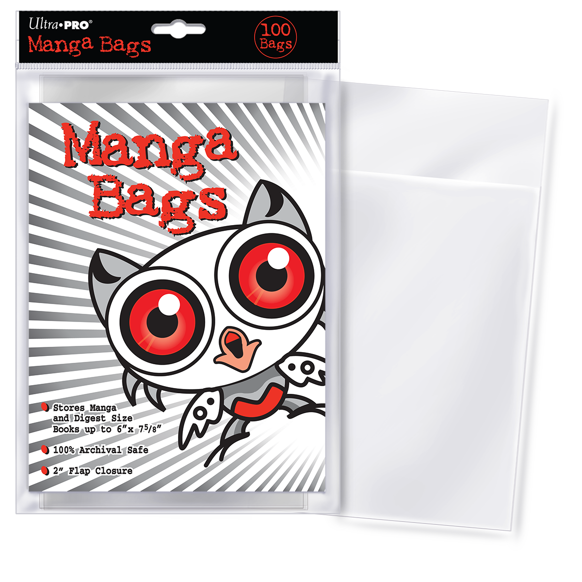 Especialmente Supone entrega Manga Bags (100ct) | Ultra PRO International