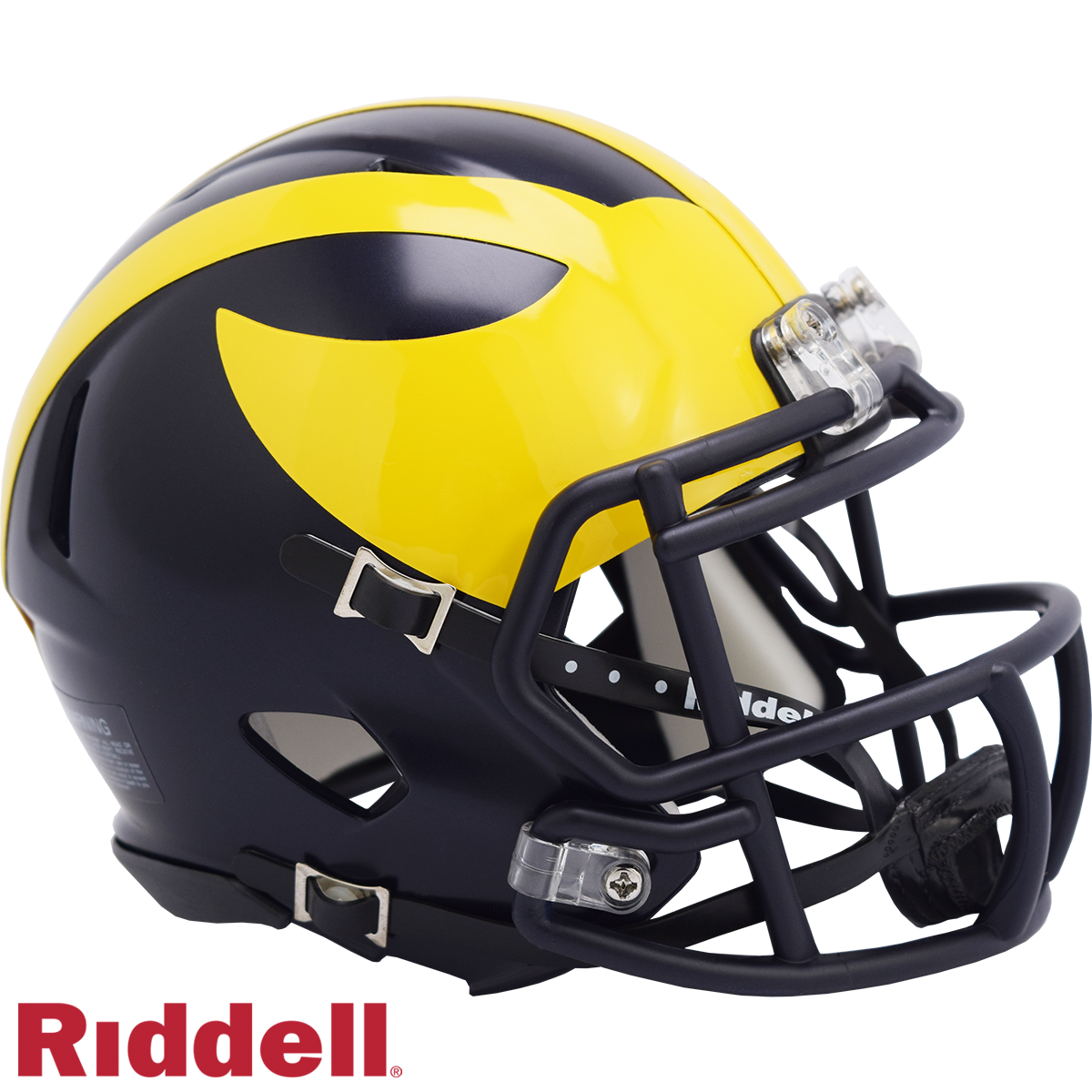 riddell michigan football helmet