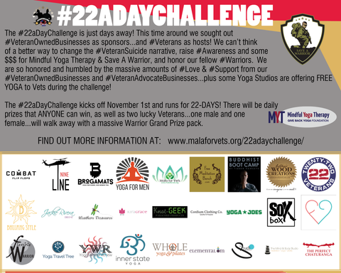 #22aDayChallenge Sponsor list 