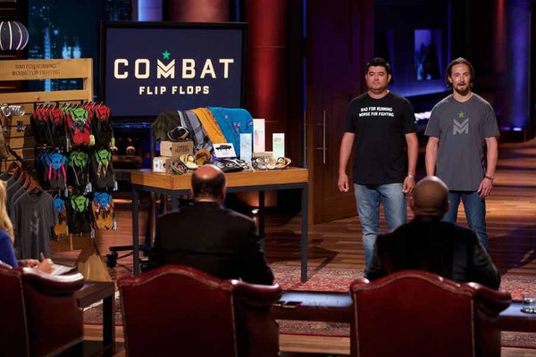 Combat Flip Flops Shark Tank