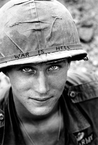 Vietnam Airborne Soldier Veteran War is Hell