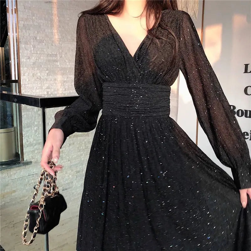 Gigi Long Sleeve Midi Dress