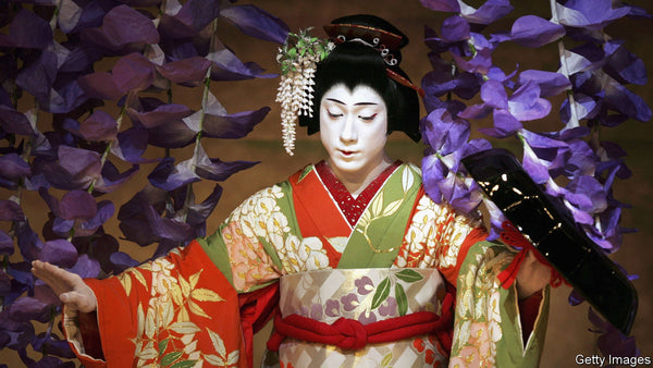 Ebizo Ichikawa, acteur de kabuki dans un rôle féminin