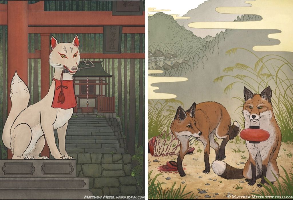 types de kitsune