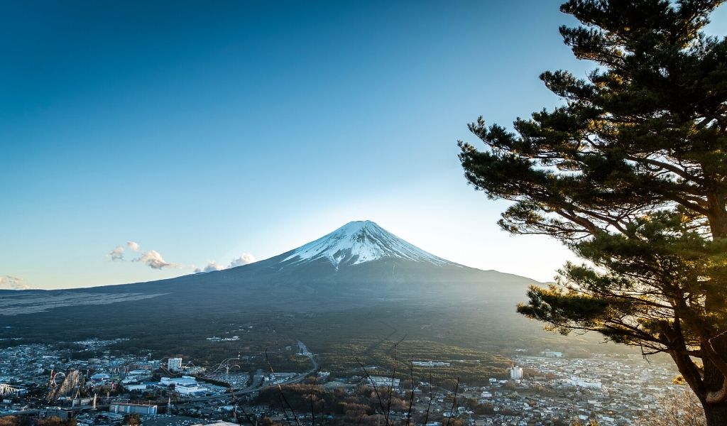 volcan mont fuji