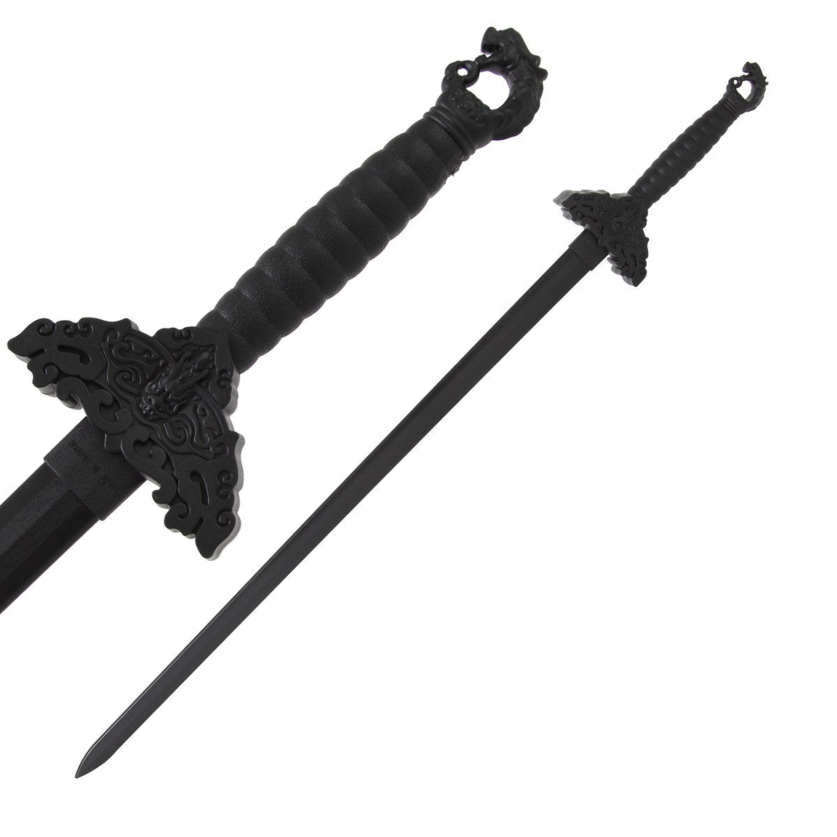 34-1/2-Inch Length Polypropylene Black BladesUSA 1606PP Martial Arts Training Broad Sword 