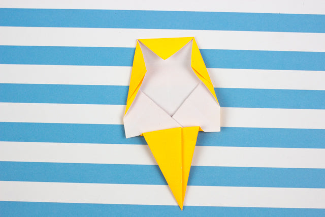 visage tete de licorne origami